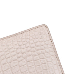 Medium Croc Embossed Monogram Sunset Bag