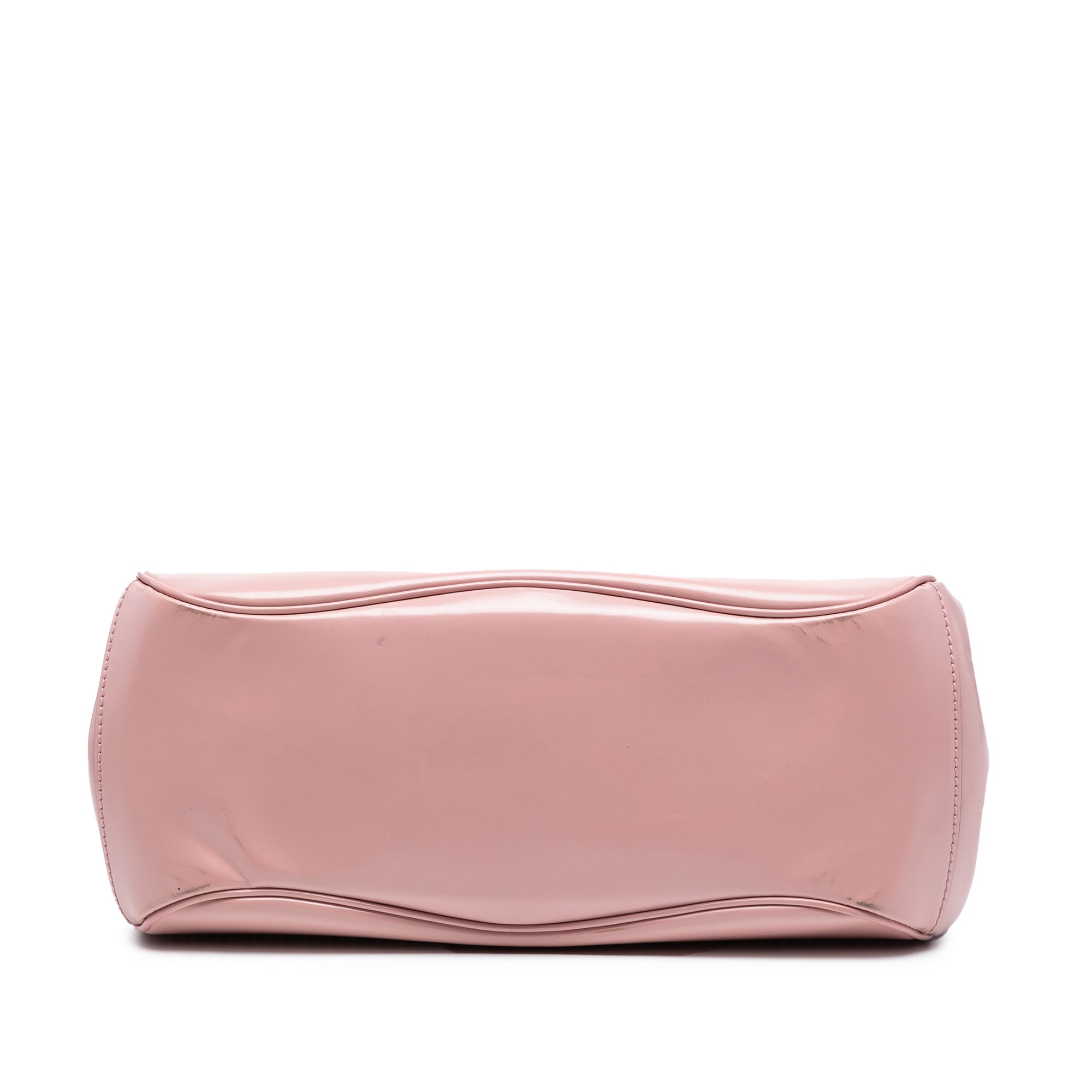 Medium Smooth Calfskin Bamboo Lady Lock Handbag