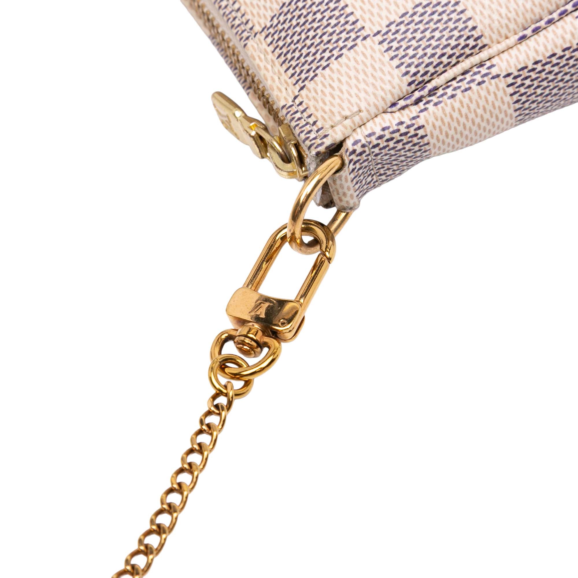 Damier Azur Mini Pochette Accessoires