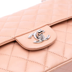 Medium Classic Lambskin Double Flap