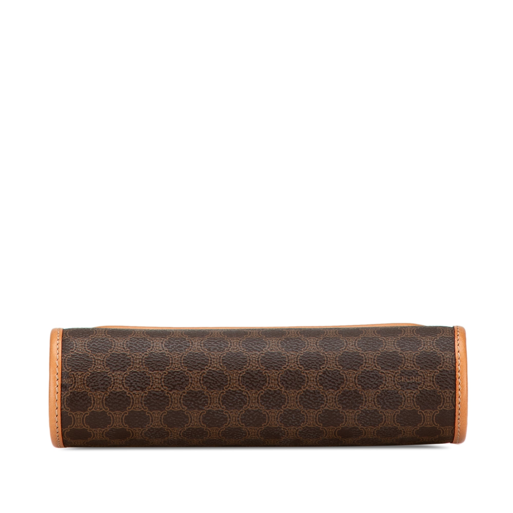 Macadam Coated Canvas Clutch