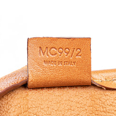 Macadam Coated Canvas Clutch