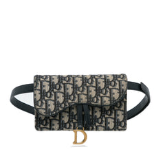 Dior Oblique Saddle Belt Bag