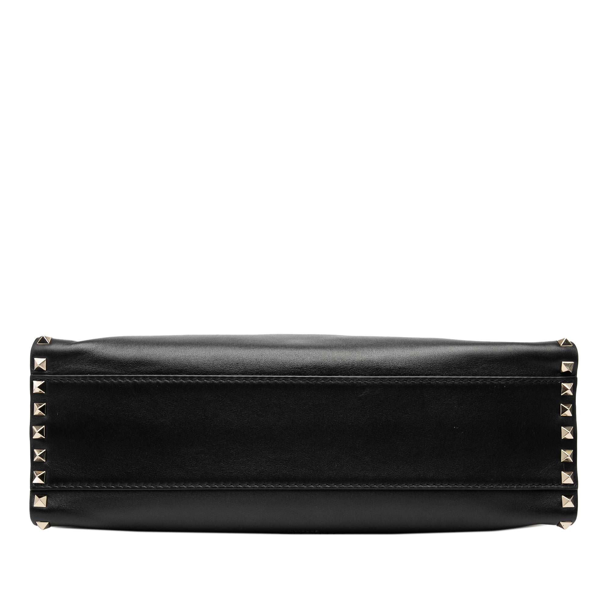 Leather Rockstud Convertible Tote