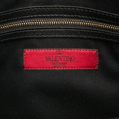 Leather Rockstud Convertible Tote