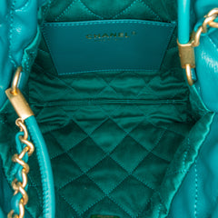 Mini Shiny Calfskin 22 Handbag