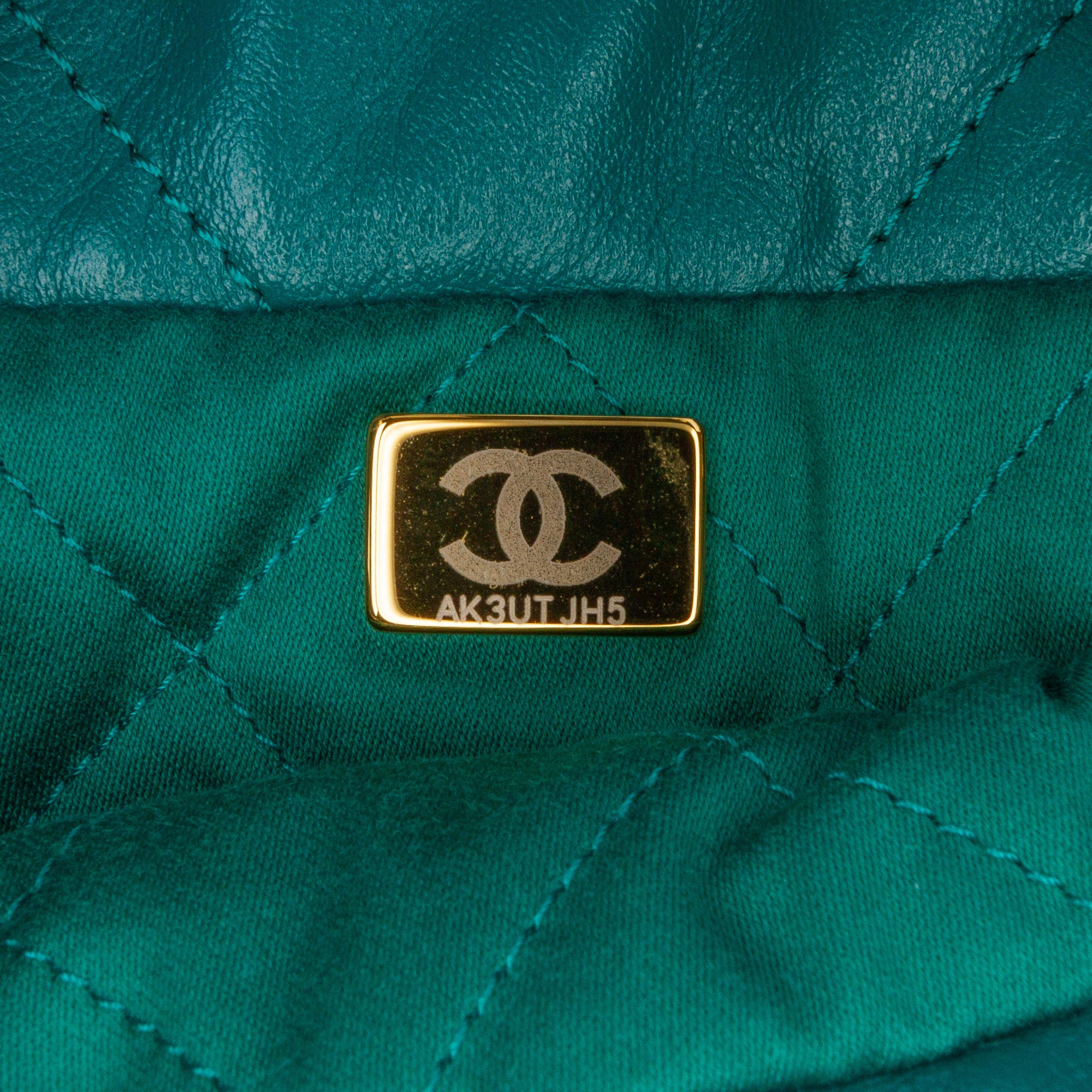 Mini Shiny Calfskin 22 Handbag