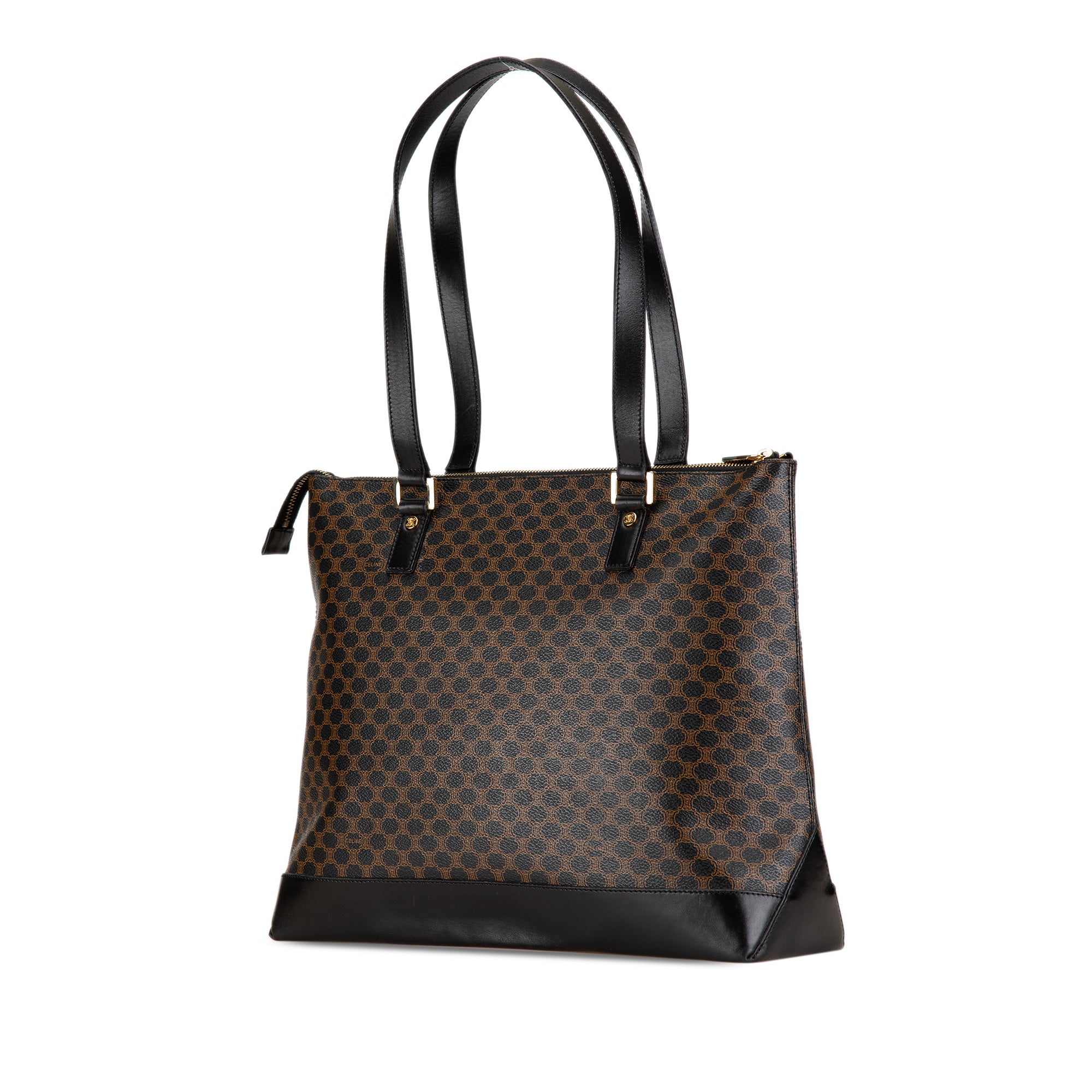 Macadam Coated Canvas Tote