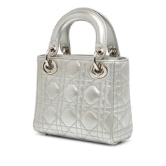 Mini Lambskin Cannage Lady Dior