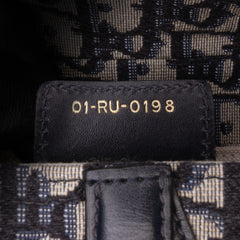 Oblique Canvas Saddle Bag