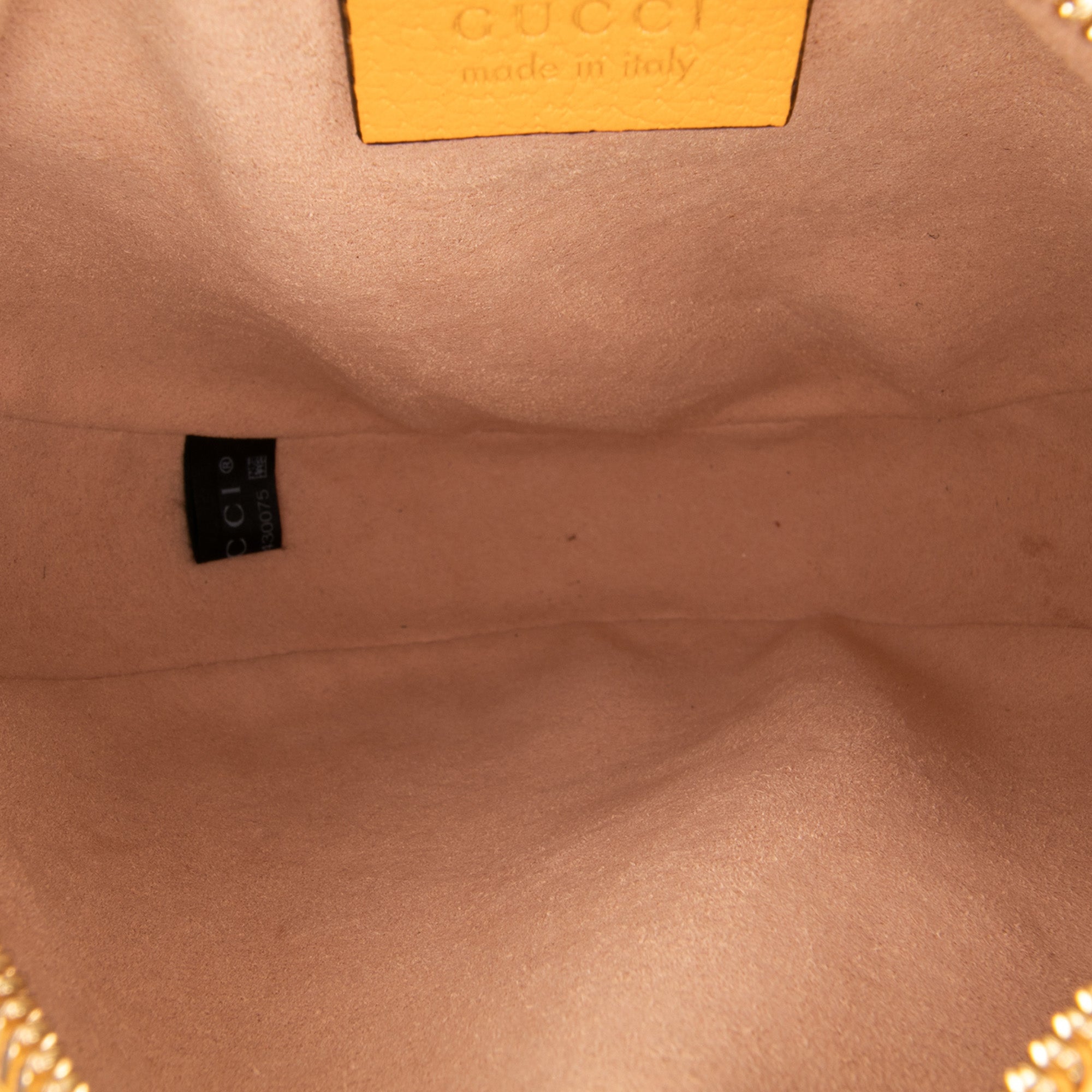 Mini GG Supreme Flora Ophidia Round Crossbody