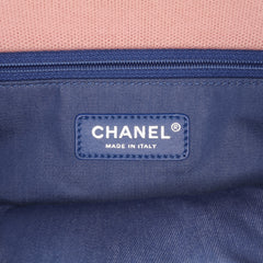 Jumbo Stripe Jersey Felt and Rope Flap