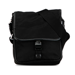 Tessuto Buckle Messenger Bag