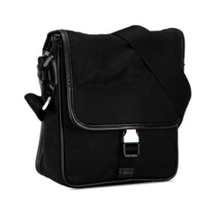 Tessuto Buckle Messenger Bag