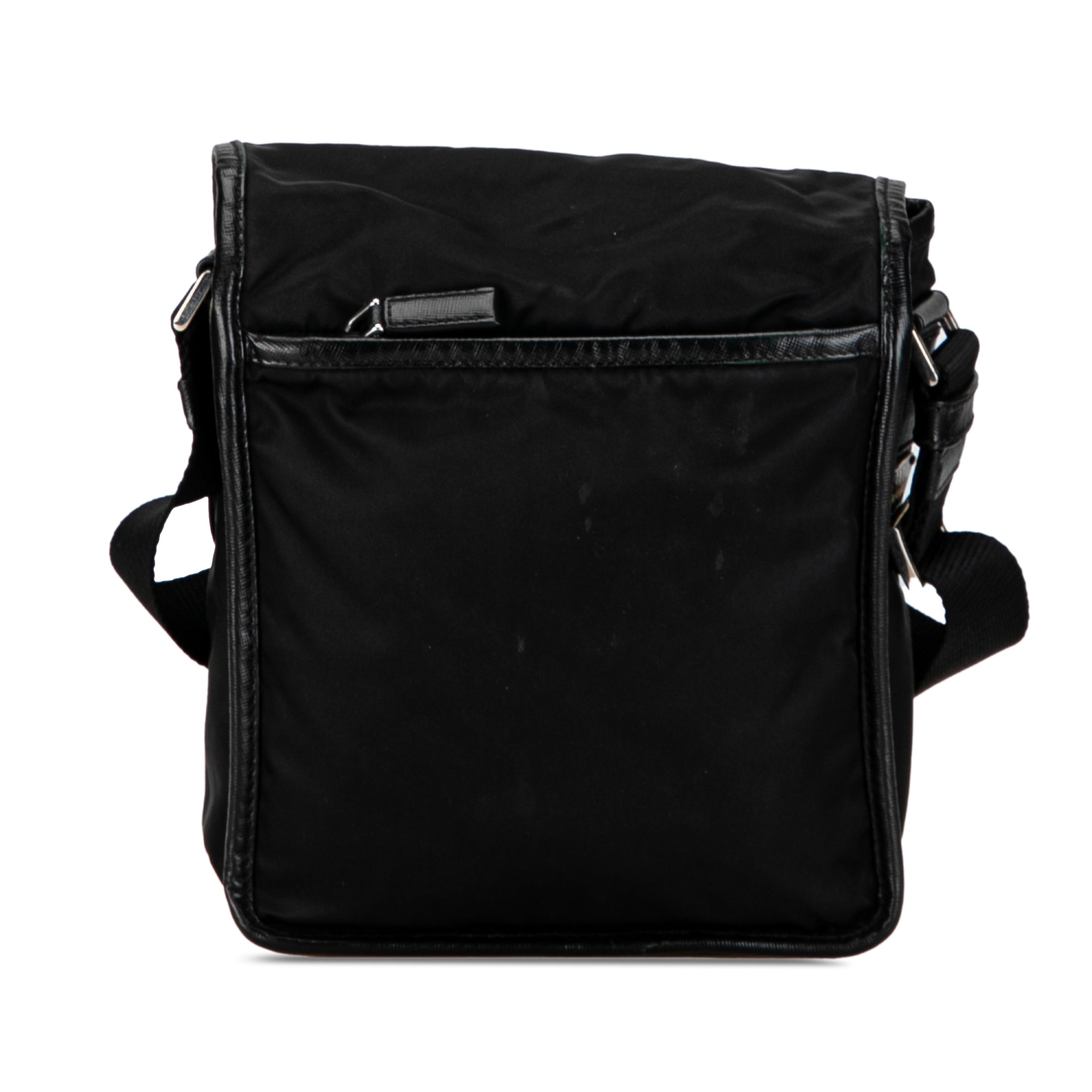 Tessuto Buckle Messenger Bag
