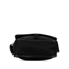 Tessuto Buckle Messenger Bag