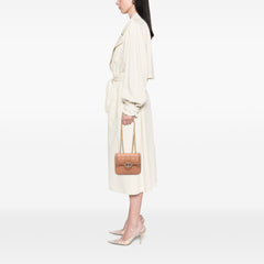 Mini Leather Deco Chain Shoulder Bag