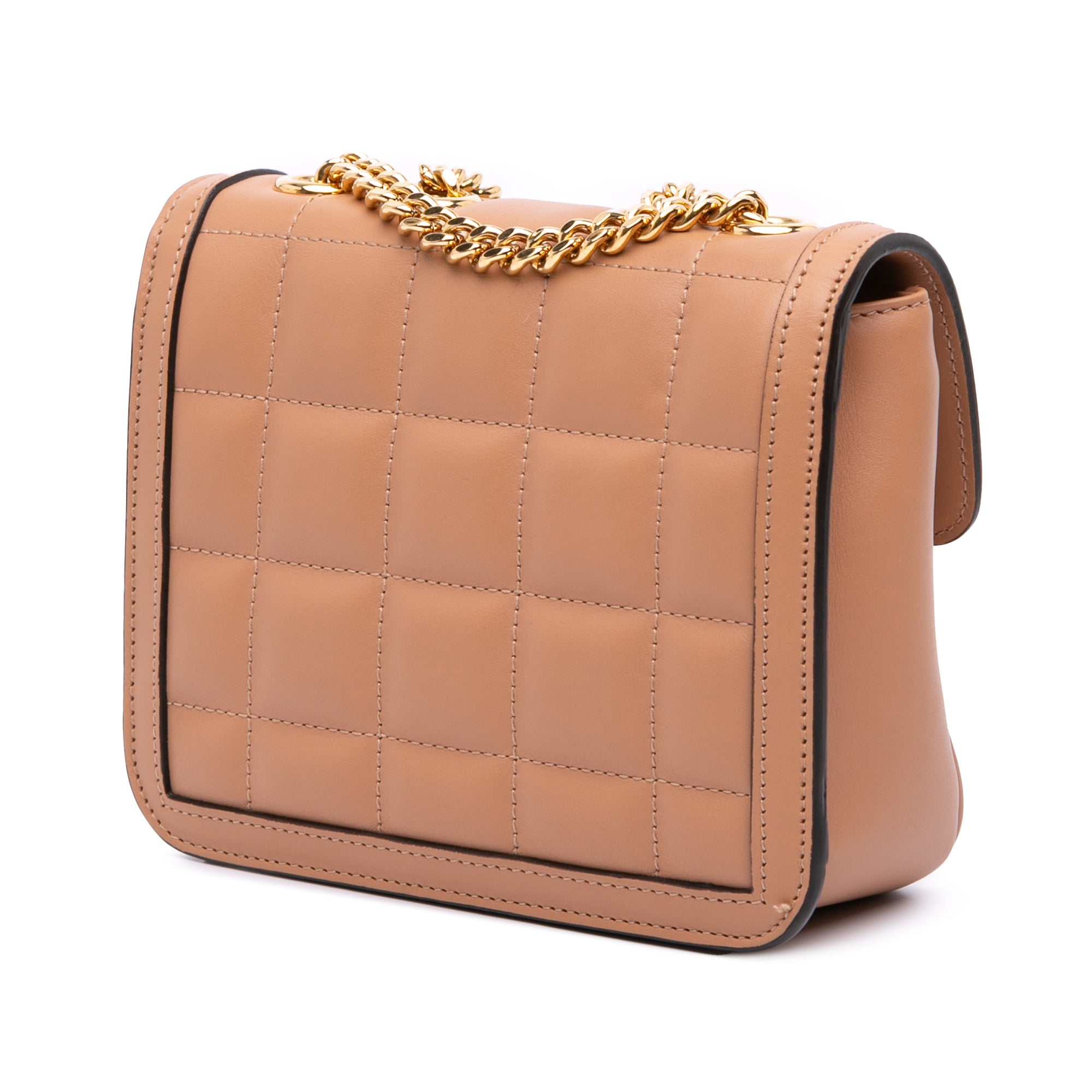 Mini Leather Deco Chain Shoulder Bag