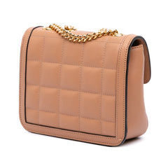 Mini Leather Deco Chain Shoulder Bag