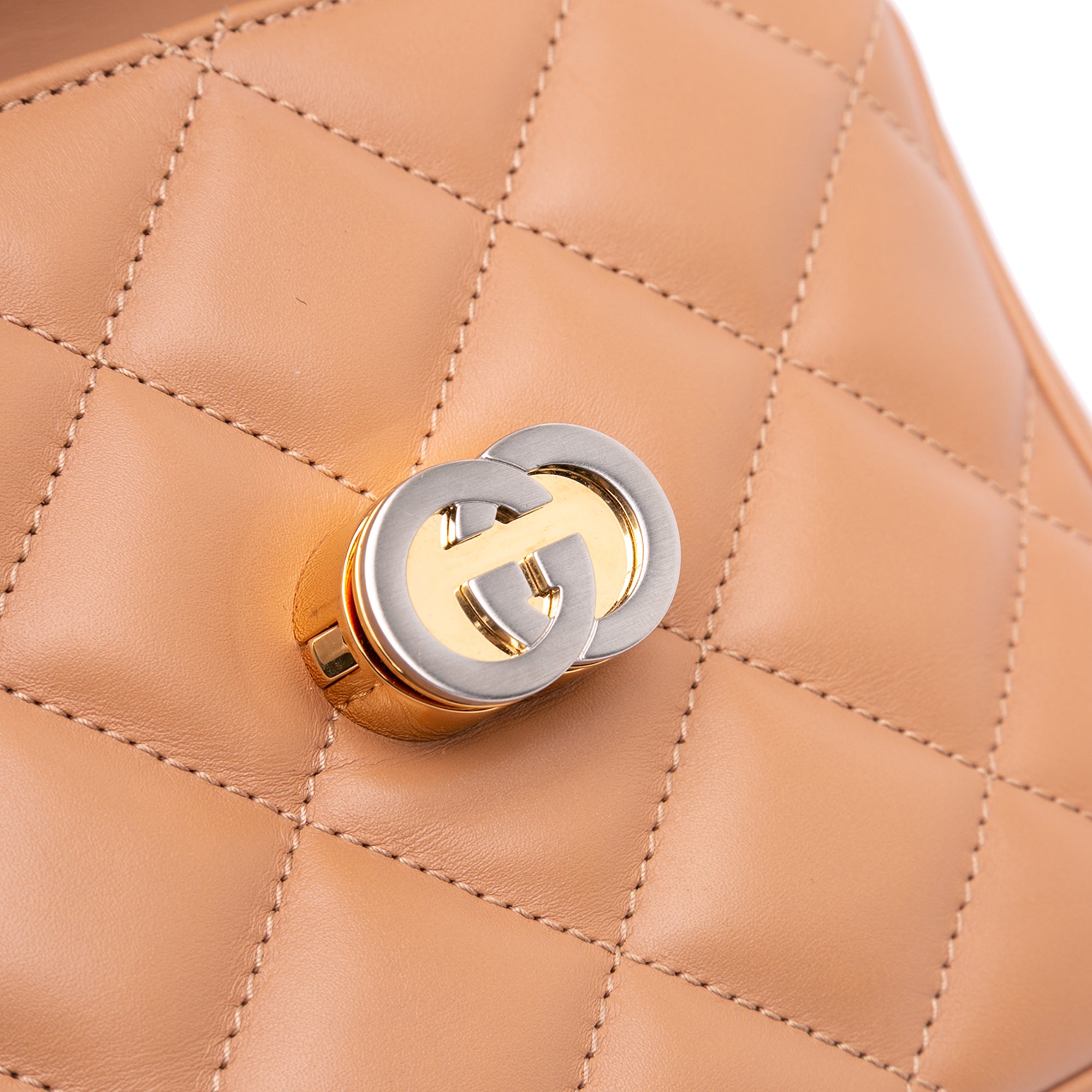Mini Leather Deco Chain Shoulder Bag