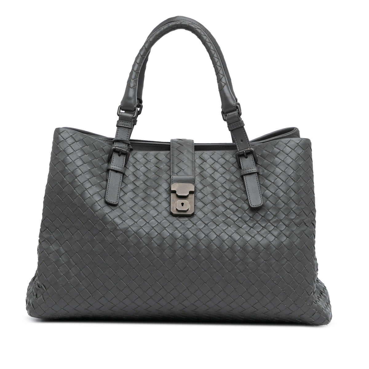Large Nappa Intrecciato Roma Tote