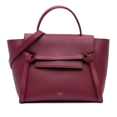 Micro Grained Calfskin Belt Bag