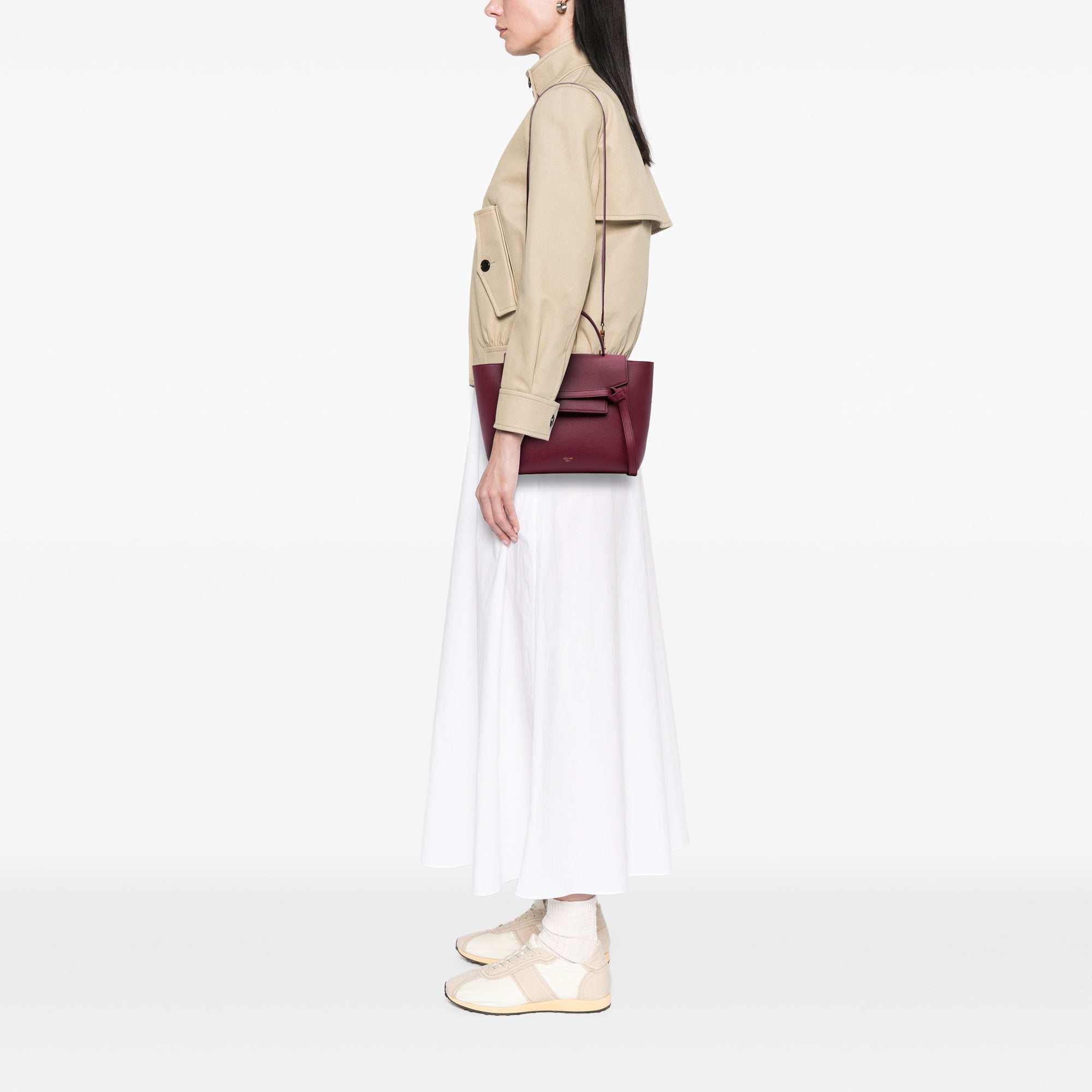 Micro Grained Calfskin Belt Bag