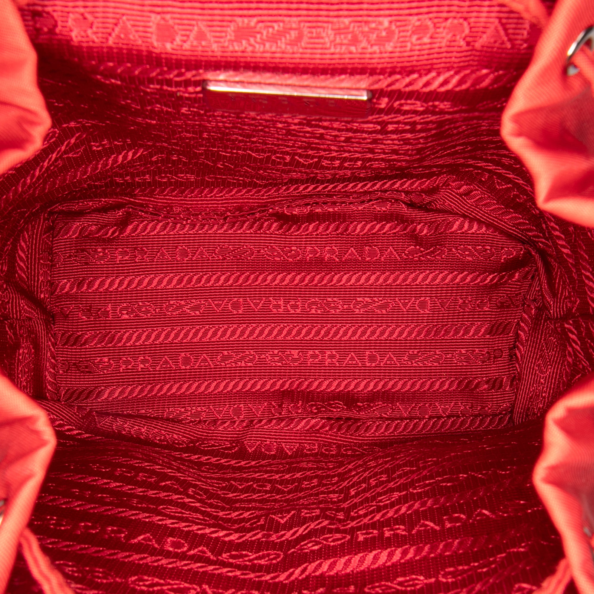 Mini Tessuto Chain Backpack