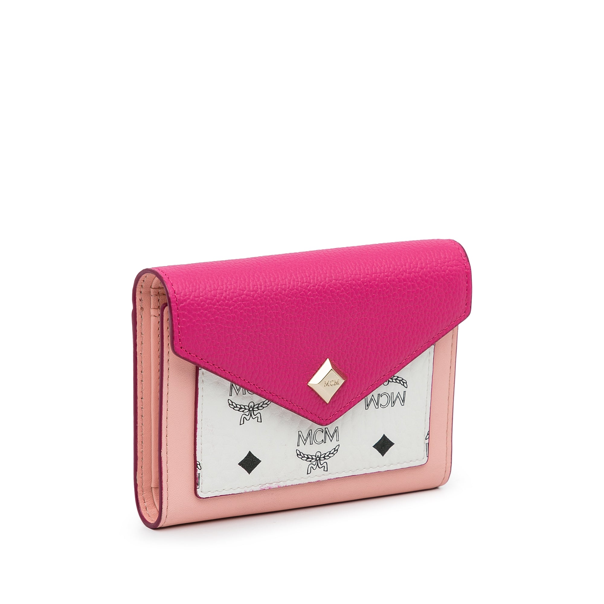 Visetos Colorblock Love Trifold Wallet_1