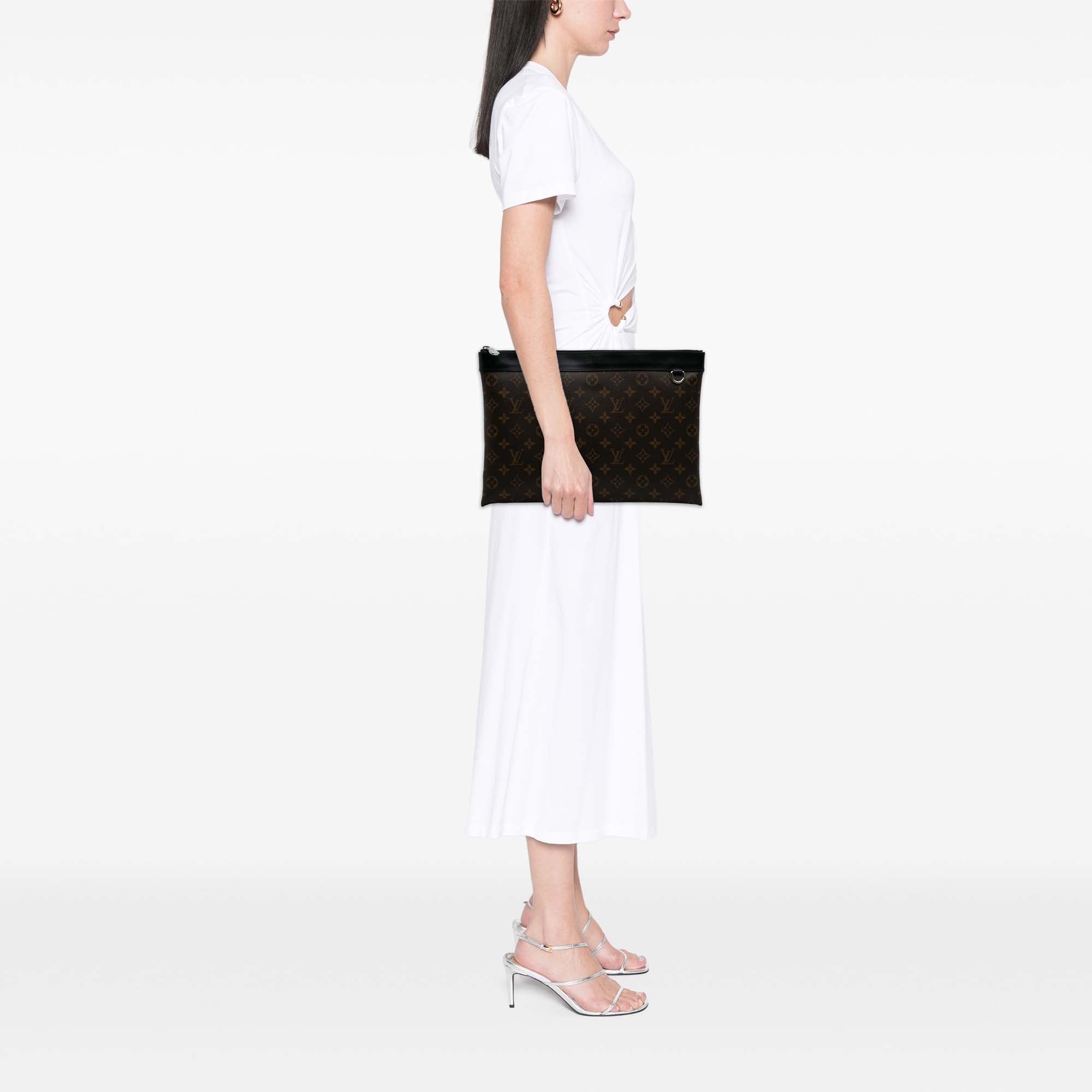 Monogram Macassar Discovery Pochette GM