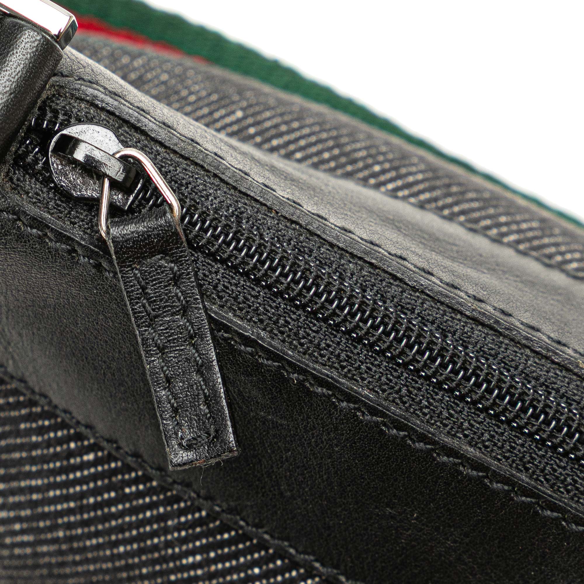 Web Denim Shoulder Bag
