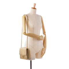 Small Lambskin Chic Pearls Flap