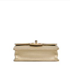 Small Lambskin Chic Pearls Flap