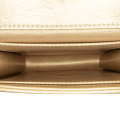 Small Lambskin Chic Pearls Flap