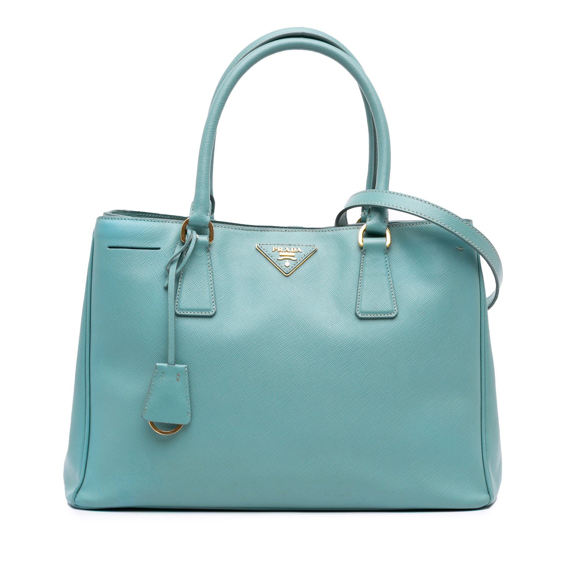 Medium Saffiano Lux Galleria Satchel