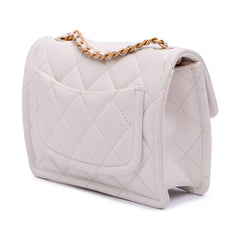 Mini Quilted Caviar Sweet Classic Flap