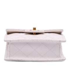Mini Quilted Caviar Sweet Classic Flap
