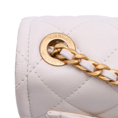 Mini Quilted Caviar Sweet Classic Flap