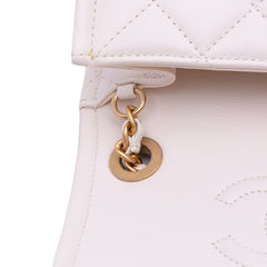 Mini Quilted Caviar Sweet Classic Flap