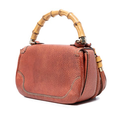 Medium Leather New Bamboo Satchel