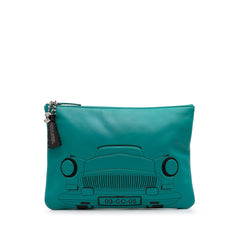 Medium Printed Lambskin Cuba La Habana O Case Clutch