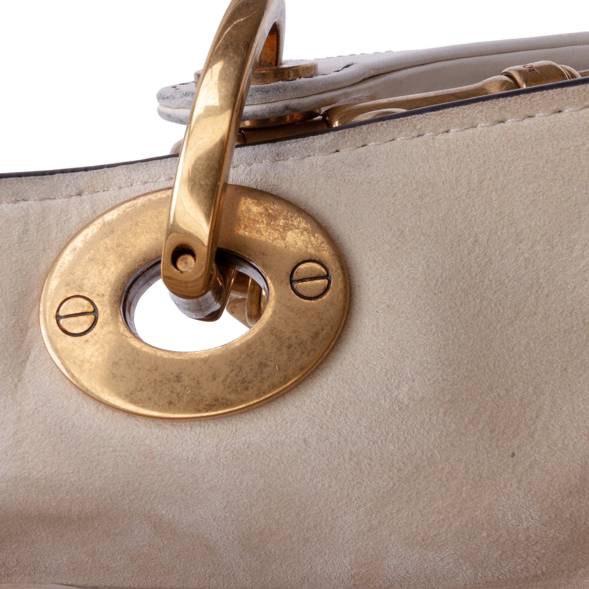 Medium Calfskin Cannage Studded Supple Lady Dior