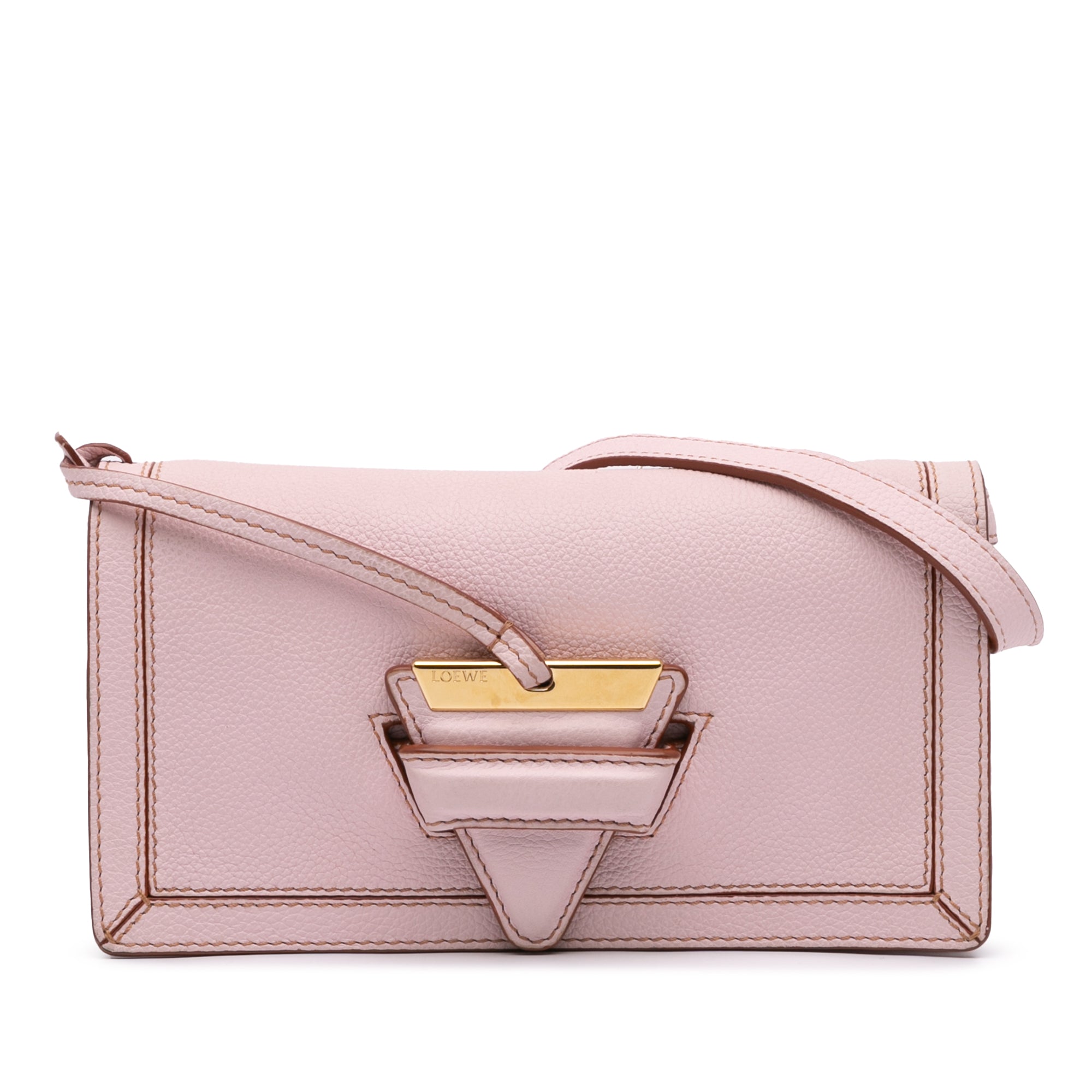 Mini Grained Calfskin Barcelona Crossbody