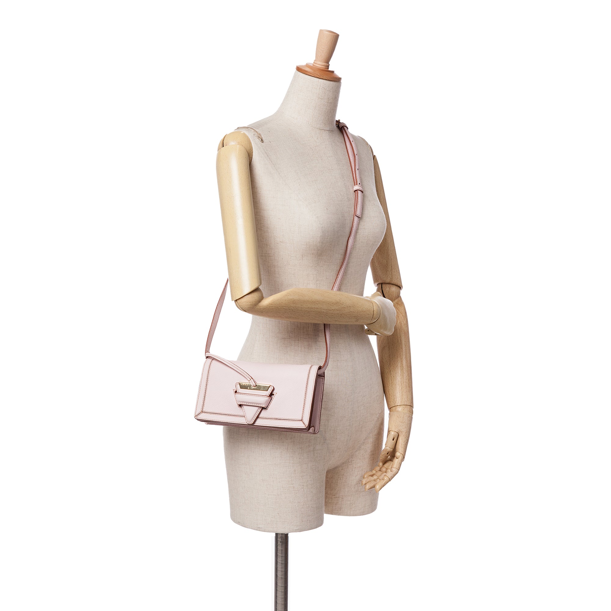 Mini Grained Calfskin Barcelona Crossbody