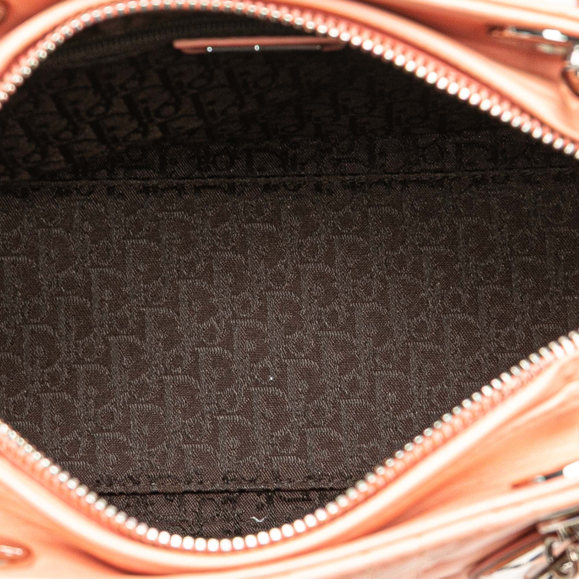 Medium Lambskin Cannage Lady Dior