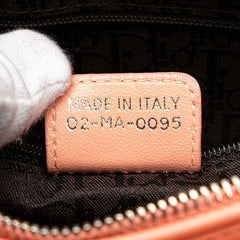 Medium Lambskin Cannage Lady Dior
