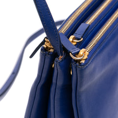 Small Lambskin Trio Crossbody