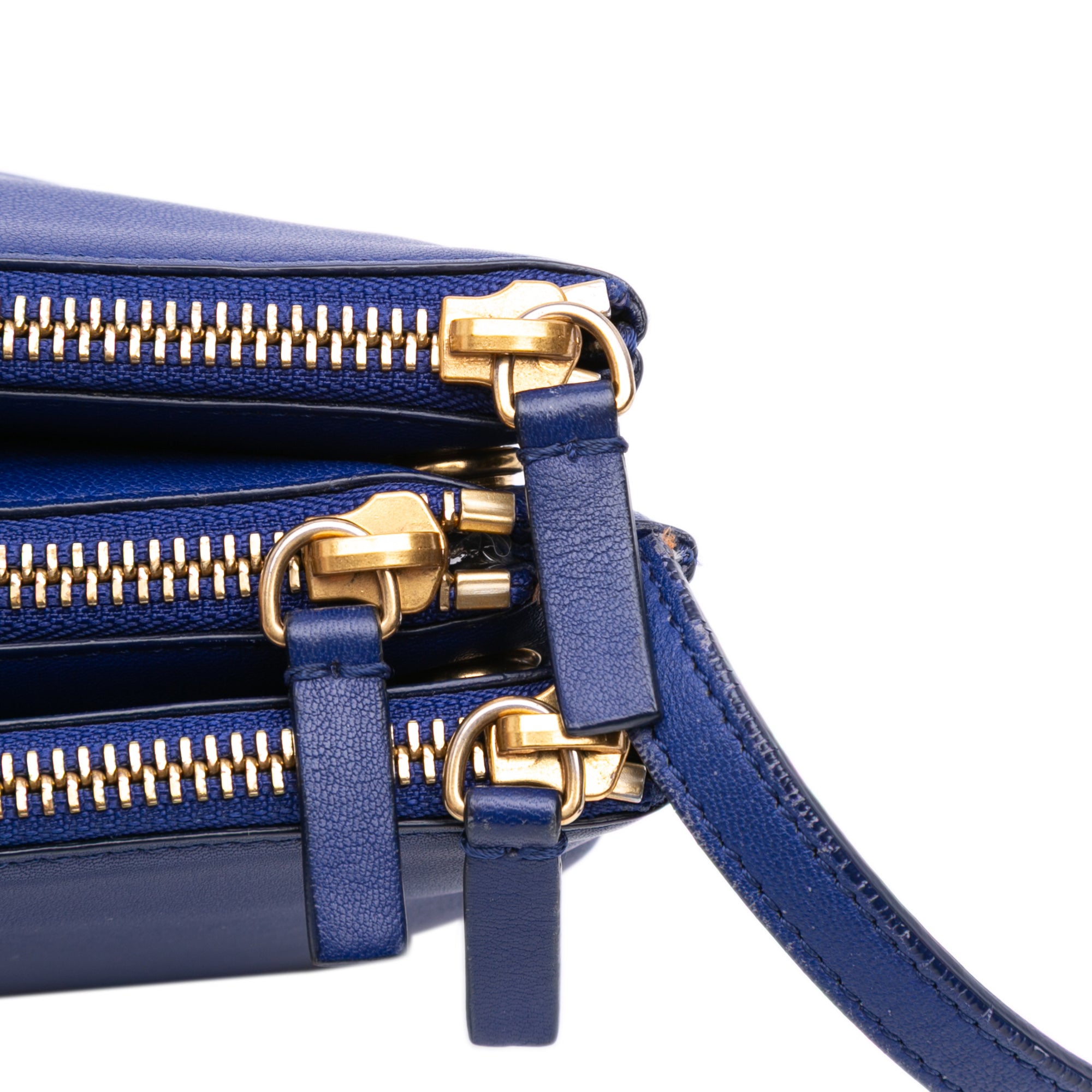 Small Lambskin Trio Crossbody