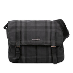 Smoke Check Nylon Elgin Messenger Bag