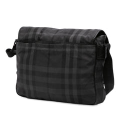 Smoke Check Nylon Elgin Messenger Bag
